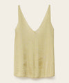 Ba&sh zuani gold top