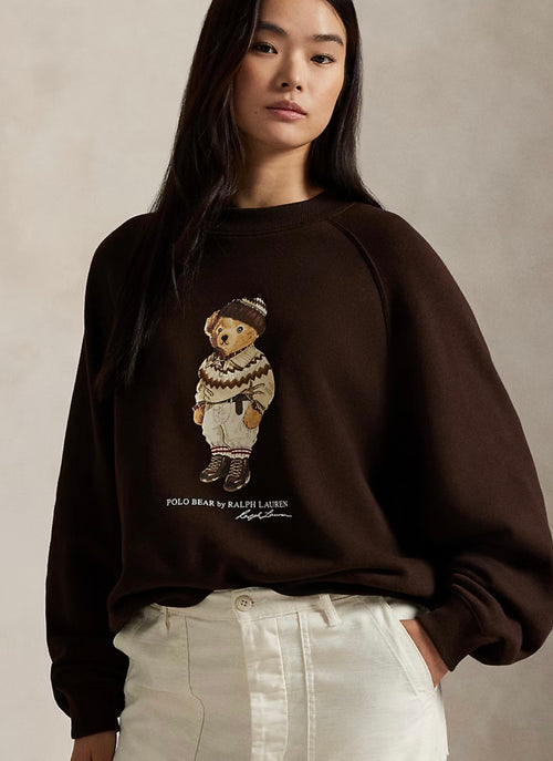 Ralph Lauren Polo Bear Fleece Crewneck Sweater