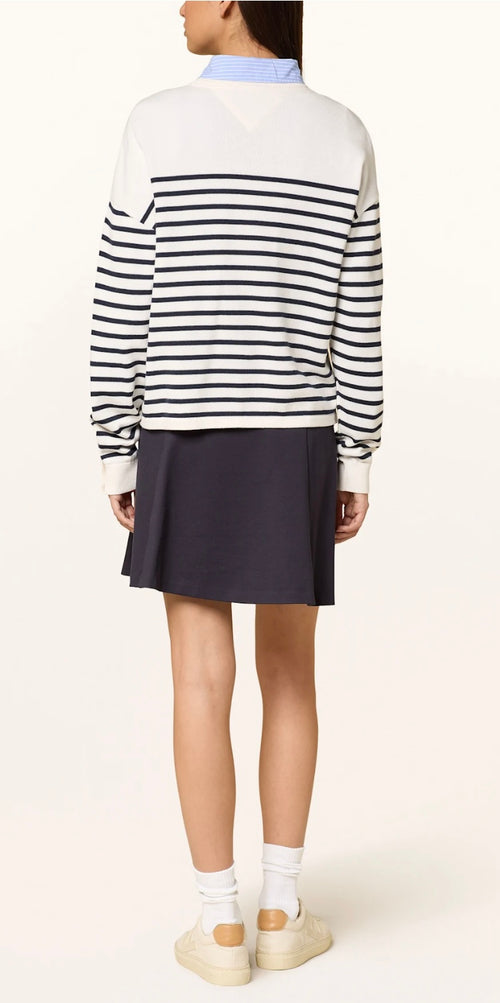 Tommy Jeans Striped Varsity Sweater