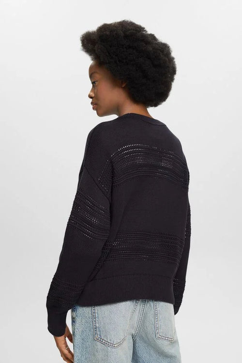 Esprit Crochet Crewneck Sweater