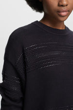 Esprit Crochet Crewneck Sweater