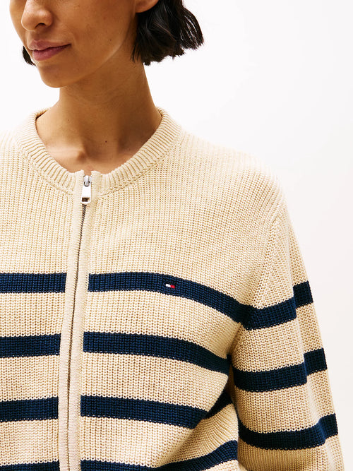 Tommy Hilfiger Knit Bomber Cardigan