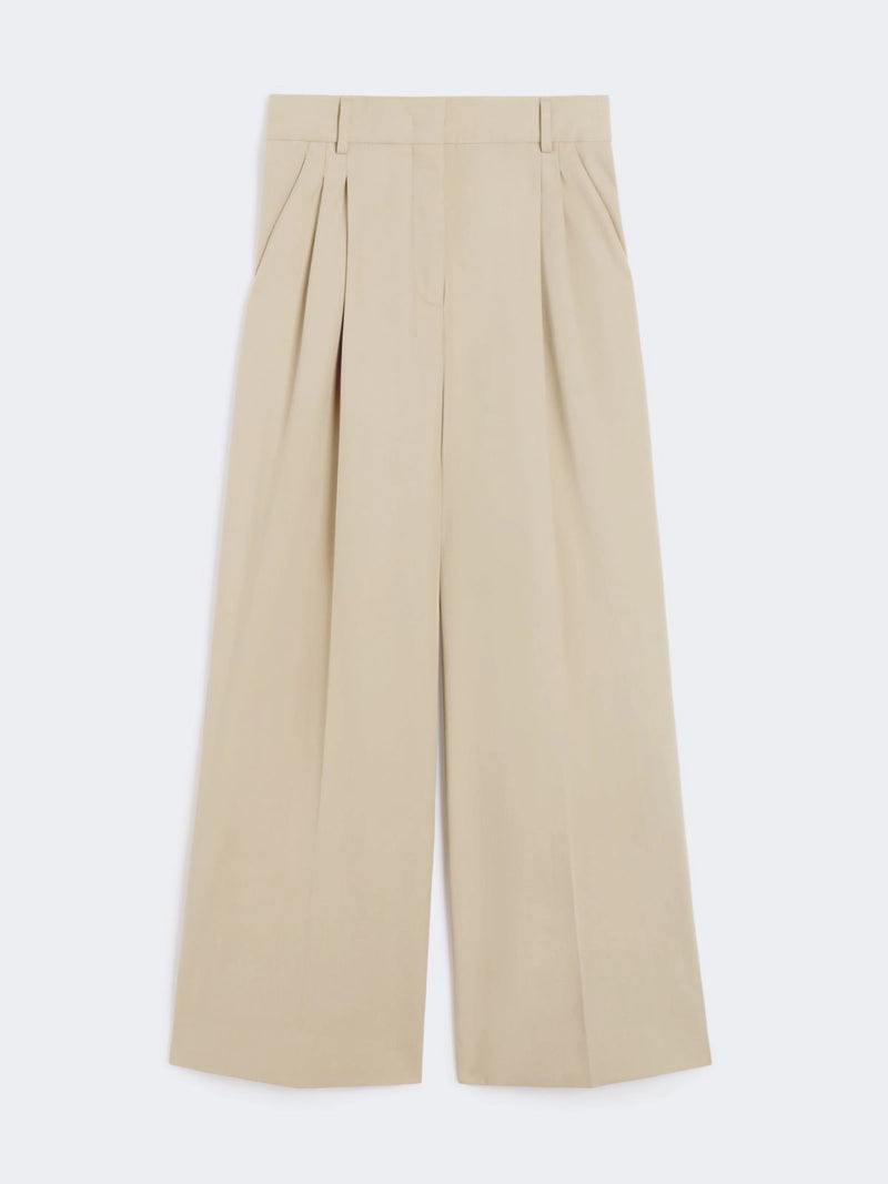 Weekend MaxMara Vettura 100% Cotton Trouser