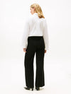 Tommy Hilfiger Punto Wide Leg Pant - Black