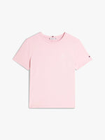 Tommy Hilfiger Script Reg Crewneck T-Shirt - Pink