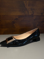 Högl patent black pumps