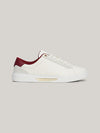 Tommy Hilfiger METAL HARDWARE LEATHER COURT TRAINERS