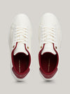 Tommy Hilfiger METAL HARDWARE LEATHER COURT TRAINERS