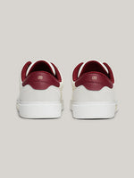 Tommy Hilfiger METAL HARDWARE LEATHER COURT TRAINERS
