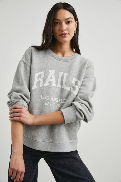 Rails Anniversary Sweatshirt
Heather Grey