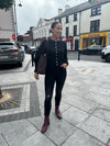 Pretty Lavish Kyle Fitted Knit Cardigan - Black