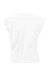 Yaya Sleeveless top with knot detail