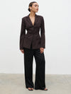 Pretty Lavish Elsa Cinched Blazer