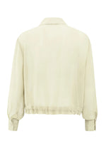 Yaya Light Weight Blouse With Zipper