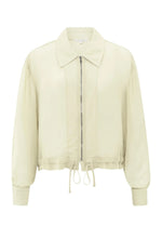 Yaya Light Weight Blouse With Zipper