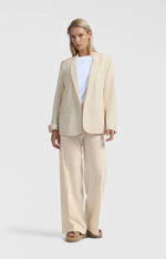 Yaya Woven blazer with pocket details
