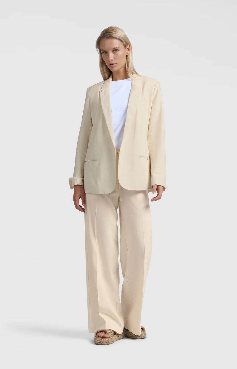 Yaya Woven blazer with pocket details