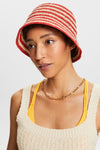 Esprit Striped Bucket Hat