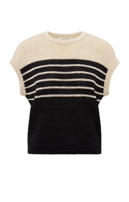 Yaya Sleeveless Knitted Top