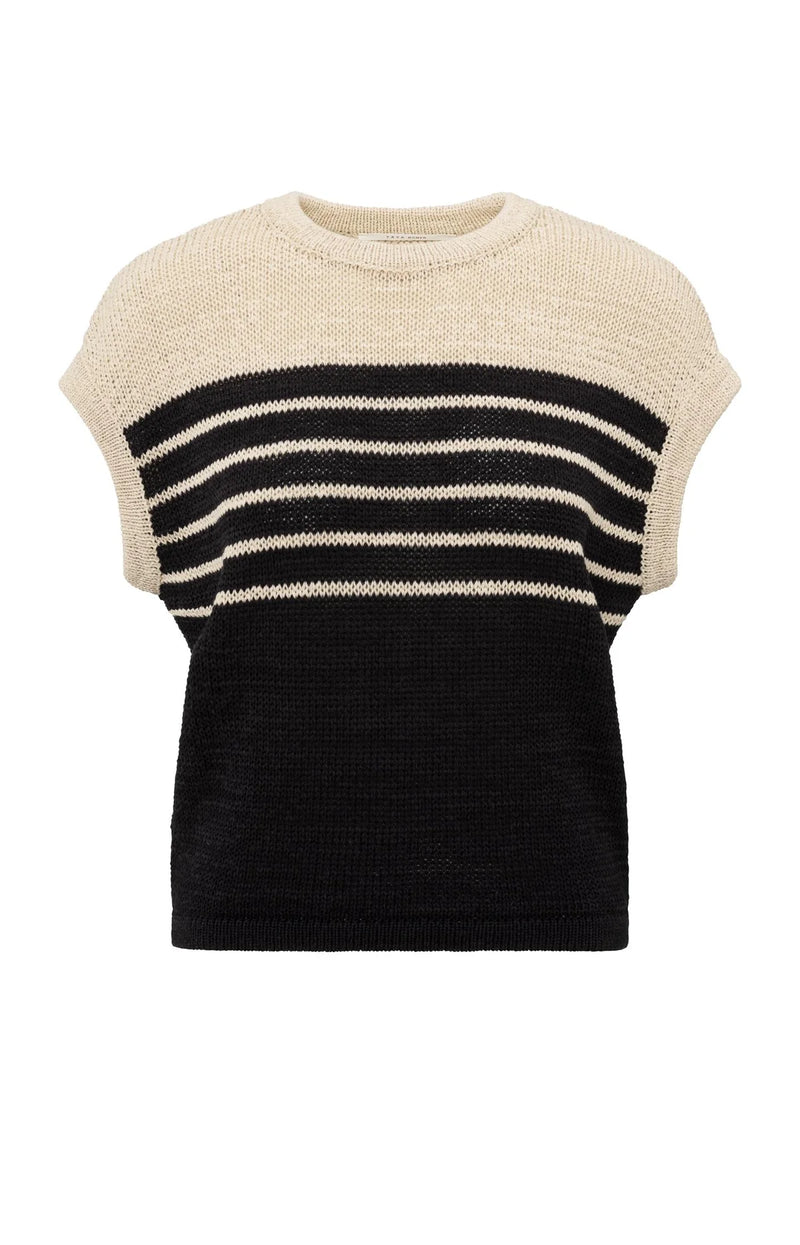 Yaya Sleeveless Knitted Top
