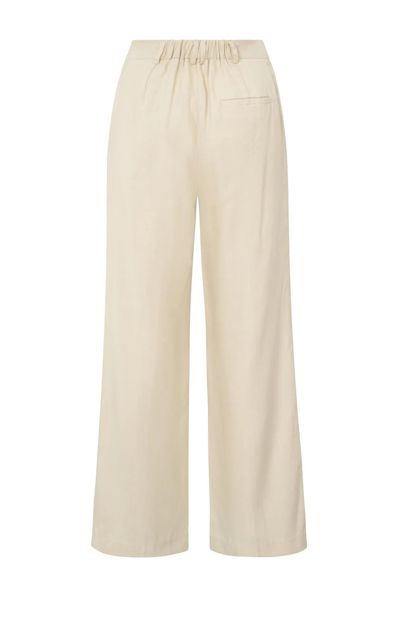 Yaya Linen Trouser Cream