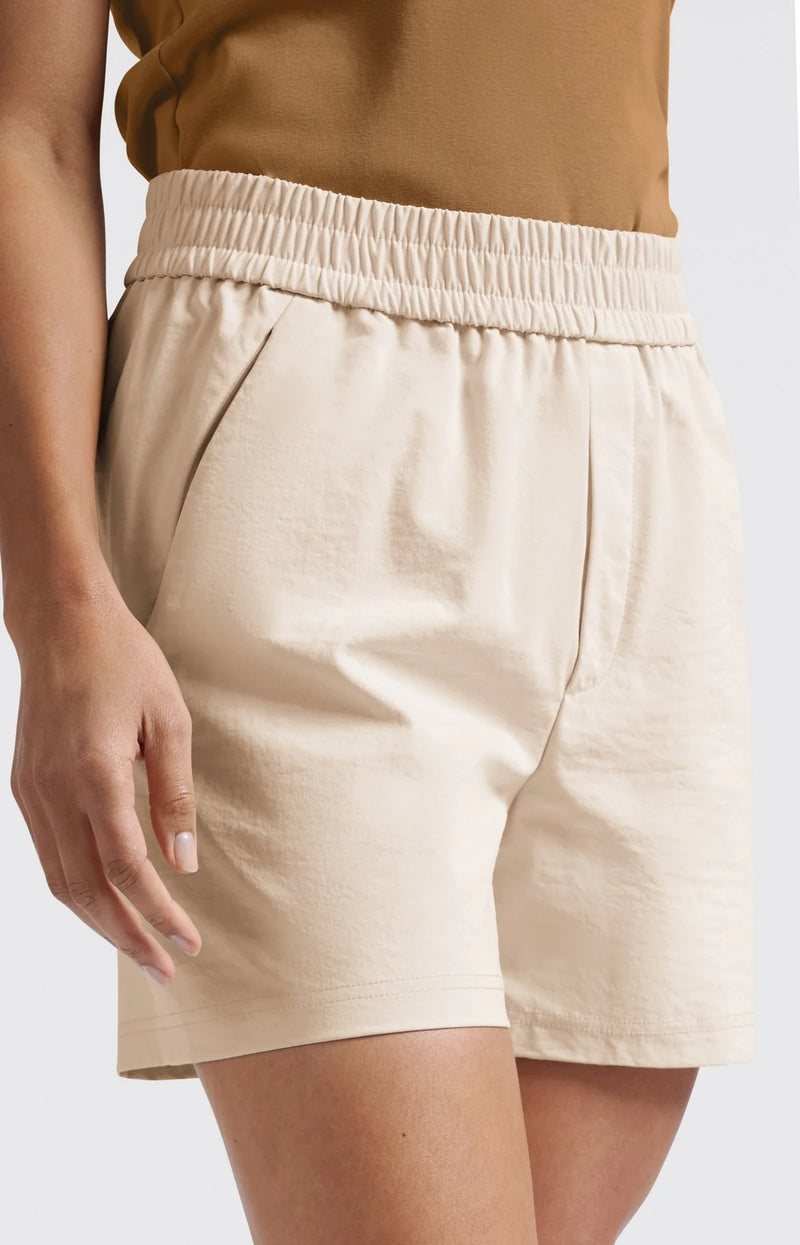 Yaya Woven Shorts Cream