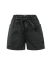 Yaya Denim Cargo Shorts Washed black