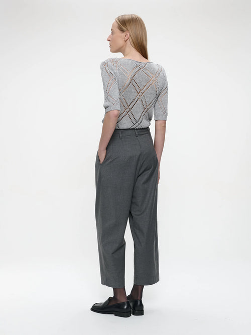 Jane Lushka Robin Viscose Pants - Grey