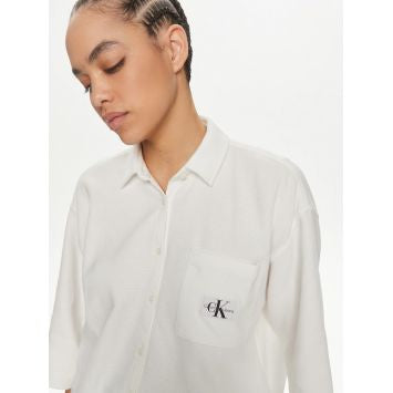 Calvin Klein White loose Shirt
