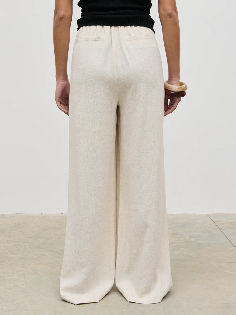 Pretty Lavish - Nessa Drawstring Linen Trouser