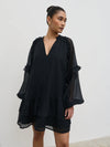 Pretty Lavish Betsy Long Sleeve Mini Dress