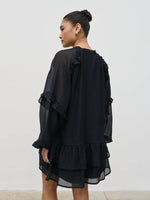 Pretty Lavish Betsy Long Sleeve Mini Dress