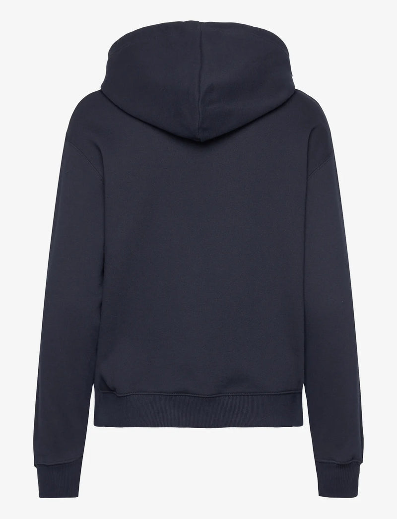 Tommy Hilfiger Navy Flag on Chest Hoodie