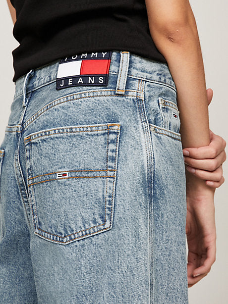 TOMMY JEANS CLAIRE HIGH RISE WIDE LEG JEANS ( DENIM LIGHT)