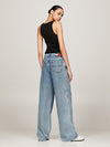 TOMMY JEANS CLAIRE HIGH RISE WIDE LEG JEANS ( DENIM LIGHT)