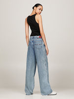 TOMMY JEANS CLAIRE HIGH RISE WIDE LEG JEANS ( DENIM LIGHT)