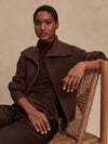 Varley Enrico knit jacket - Brown