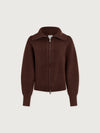 Varley Enrico knit jacket - Brown