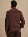 Varley Enrico knit jacket - Brown