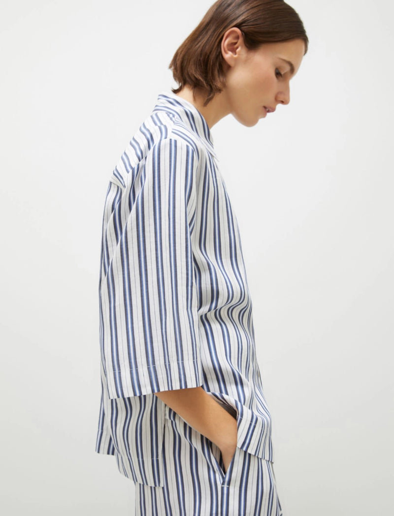 Marella Manna Striped Short Sleeve Shirt