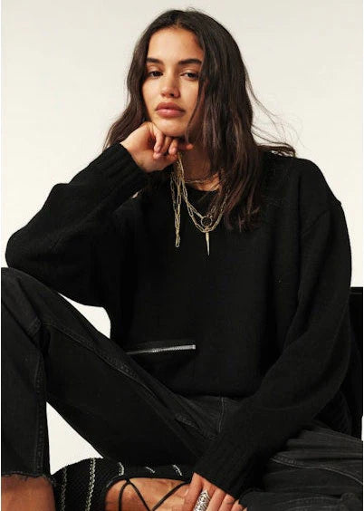 Ba&sh Cesnik Black Sweater