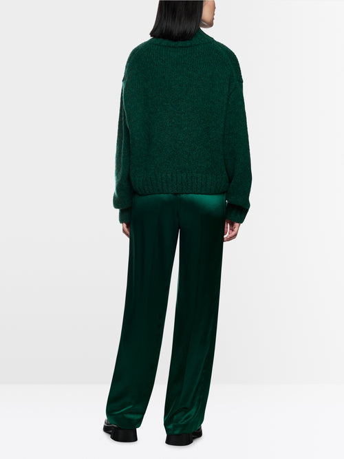Marc Cain Knitted in Germany cosy jumper - Green
