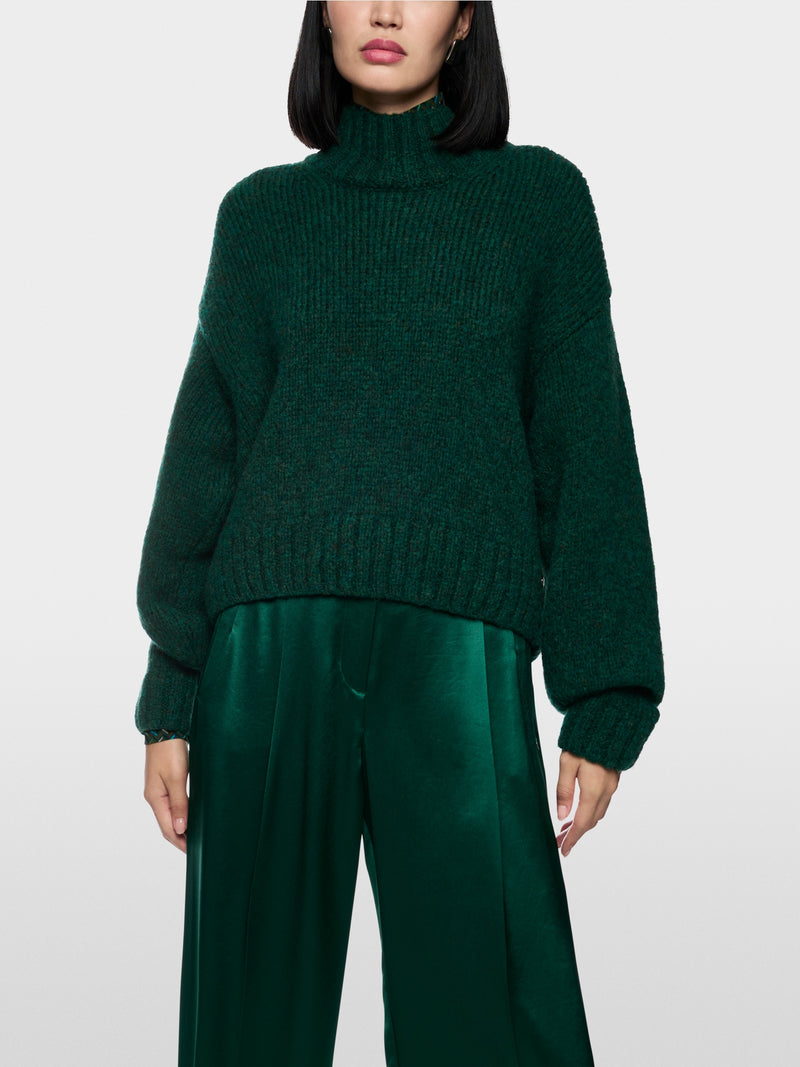 Marc Cain Knitted in Germany cosy jumper - Green
