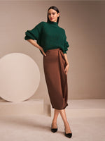 Marc Cain Knitted in Germany cosy jumper - Green