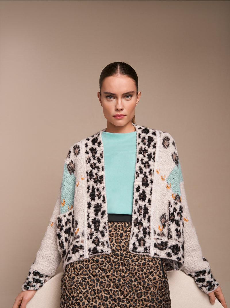 Marc Cain Knitted in Germany open cardigan