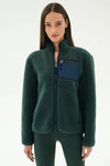 Splits 59 - Harris Sherpa Jacket - Green/Navy