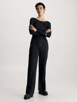 Calvin Klein High Rise relaxed belted trouser