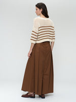 Jane Lushka Cotton Fibres Line Pullover