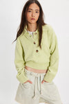 Free People Trading Up Polo - Green