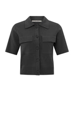 Yaya Short Sleeve Cardigan